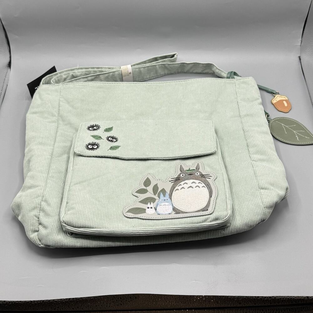 Studio Ghibli My Neighbor Totoro Corduroy Shoulder Bag NEW